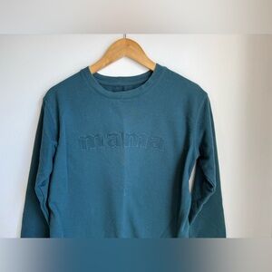 “mama” maternity sweatshirt